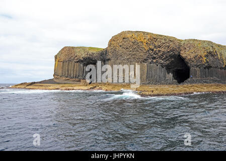 Island of Staffa, location of Fingal's Cave Stock Photo