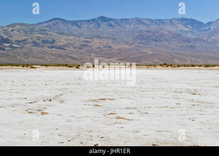 Lifeless landscape of the Death Valley. California. USA Stock Photo