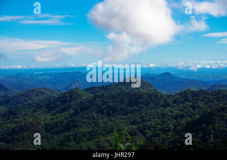 Landscape images taken in the mountains of Panama in Altos del Maria Stock Photo
