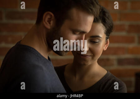 Close up of affectionate young couple Stock Photo