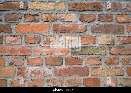 vintage brick wall -  stone brick wall Stock Photo