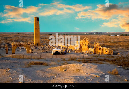 Ruins of the World's First University. Stock Photo