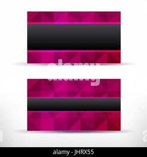 Abstract blank name card template for business artwork. eps 10 Stock Vector