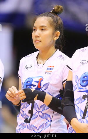 Sendai, Japan. 15th July, 2017. Rosamaria Montibeller (BRA) Volleyball ...