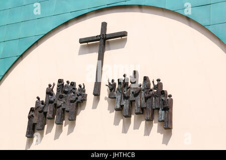 Passion of the Christ,Oberammergau,  Munich, Bavaria, Germany Stock Photo