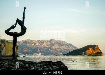 Budva in Montenegro Stock Photo