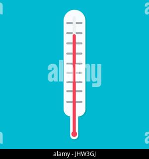 Medical thermometer icon. Stock Vector