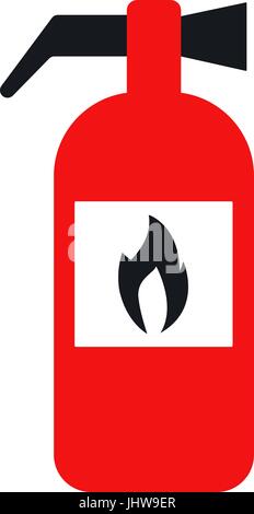 fire extinguisher icon vector Stock Vector