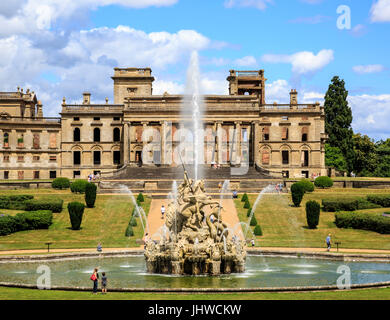 The Andromeda and Perseus Fountain at Witley Court, Worcestershire, England Stock Photo