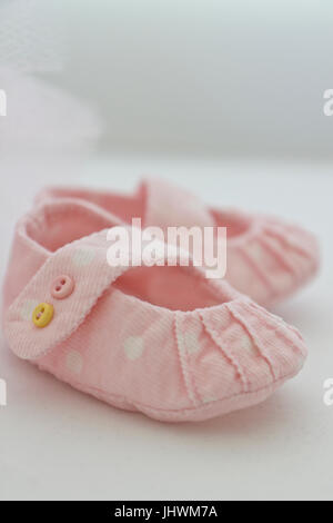 baby shoes Stock Photo