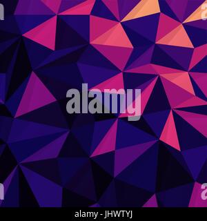 Pink and blue vector geometric background. Can be used in cover design, website background, advertising. Stock Vector