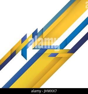 Color geometry. Abstract modern abstract colorful background Stock Vector