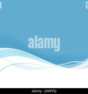 Abstract wavy vector background. Business background. Stock Vector