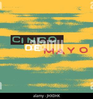Cinco de Mayo. Holiday poster template Stock Vector