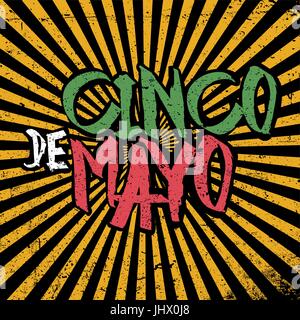 Cinco de Mayo vector illustration. 5 of May holiday vector. Cinco de Mayo holiday background. Stock Vector