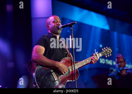 ST. PAUL, MN JULY 16: Darius Rucker performs at the Starkey Hearing Foundation 'So The World May Hear Awards Gala' on July 16, 2017 in St. Paul, Minnesota. Credit: Tony Nelson/Mediapunch Stock Photo