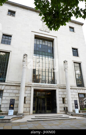 Royal Institute Of British Architects, Portland Place, Marylebone, London, UK Stock Photo