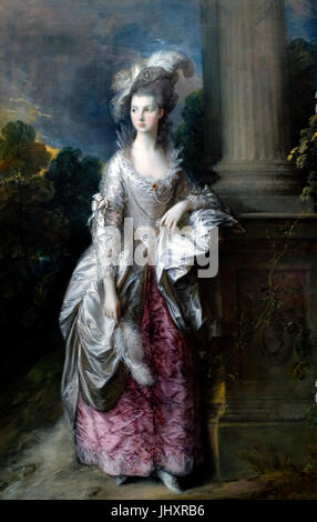 The Honourable Mrs. Graham, Thomas Gainsborough, circa 1776 Stock Photo