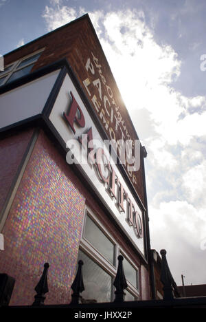 Pacitto`s famous ice cream shop on Redcar seafront. Redcar, north east ...