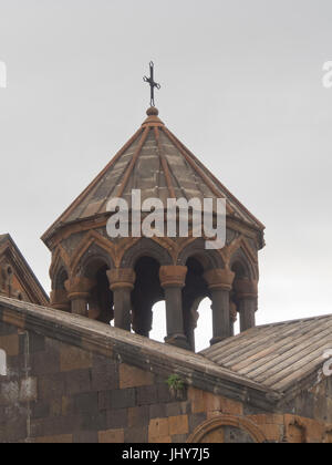 The medieval Hovhannavank monastery with St. John the Baptist cathedral, Ohanavan Armenia Stock Photo