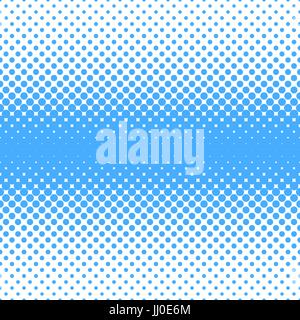 Geometric halftone dot pattern background - vector graphic design from circles in varying sizes Stock Vector