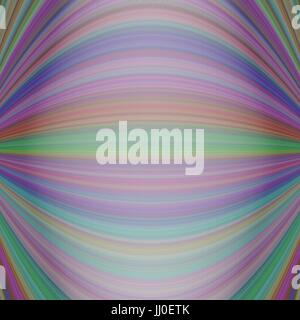 Abstract symmetrical motion background from thin curved lines Stock Vector