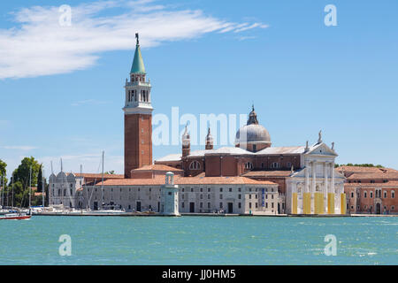 San Giorgio Maggiore, Venice, Veneto, Italy - San Giorgio Maggiore, Venice, Venetia, Italy, Venedig, Venetien, Italien - San Giorgio Maggiore Stock Photo