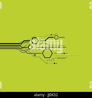 Abstract technology background Stock Vector