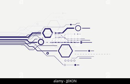 Abstract technology background Stock Vector