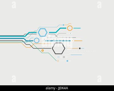 Abstract technology background Stock Vector