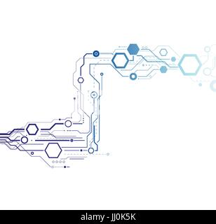 Abstract technology background Stock Vector