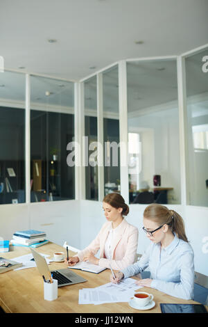 Analysts in office Stock Photo