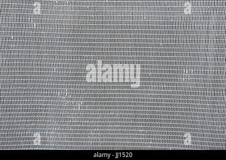 Intertwined steel grid texture of a transport. Stock Photo