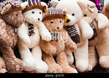 Teddy bears toys Stock Photo