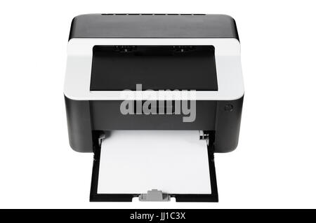Compact printer isolated Stock Photo