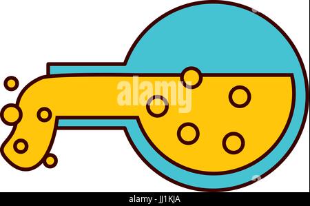 tube test with potion vector illustration design Stock Vector