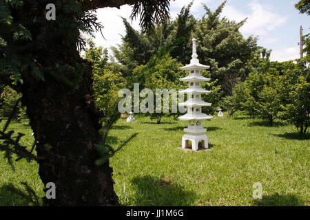 Japanese garden, Rio Claro, São Paulo, Brazil Stock Photo