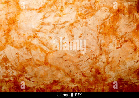 Orange painted wall. Stock Photo