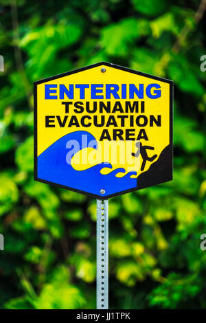 Tsunami zone big island