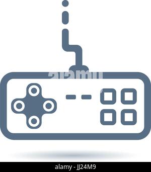 Joystick symbol or icon. Video game concept. Vector illustration Stock ...