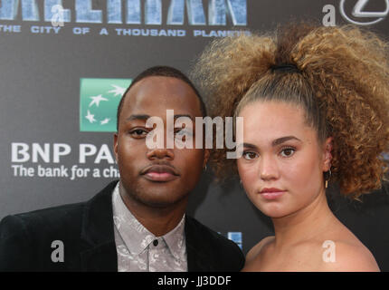 Hollywood, Ca. 17th July, 2017. Guests, At Premiere Of EuropaCorp And STX Entertainment's 'Valerian And The City Of A Thousand Planets' At TCL Chinese Theatre IMAX In California on July 17, 2017.Credit: Fs/Media Punch/Alamy Live News Stock Photo