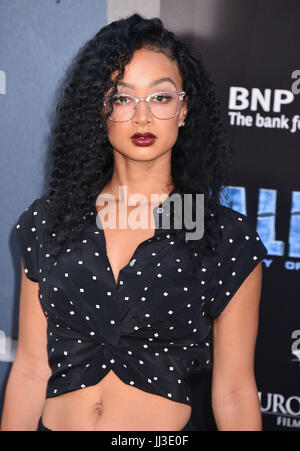 Los Angeles, USA. 17th July, 2017. Draya Michele at Valerian And The City Of A Thousand Planets premiere' at TCL Chinese Theatre on July 17, 2017 in Hollywood, California Credit: Tsuni/USA/Alamy Live News Stock Photo