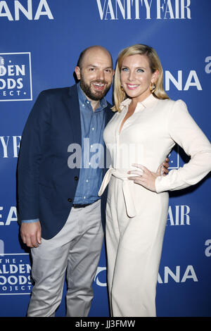 Los Angeles, CA, USA. 17th July, 2017. LOS ANGELES - July 17: Paul Scheer, June Diane Raphael at the Oceana And The Walden Woods Project Present: Rock Under The Stars With Don Henley And Friends at the Private Residence on July 17, 2017 in Los Angeles, CA Credit: Kay Blake/ZUMA Wire/Alamy Live News Stock Photo