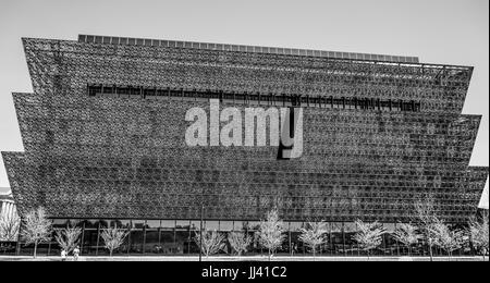 National Museum of African American History and Culture - WASHINGTON / DISTRICT OF COLUMBIA - APRIL 8, 2017 Stock Photo