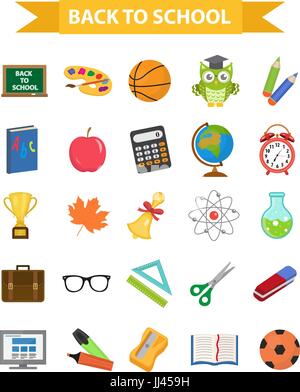 Teaching icons set, cartoon style Stock Vector Image & Art - Alamy