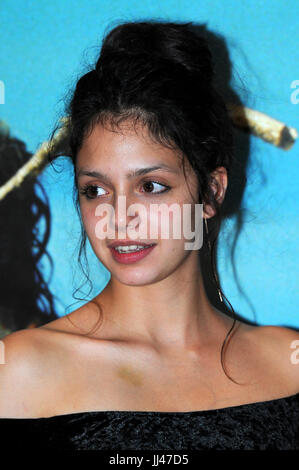 June 12th, 2017 - Paris  Cast Members attend the Ava Film Premiere. Stock Photo