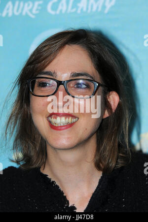 June 12th, 2017 - Paris  Cast Members attend the Ava Film Premiere. Stock Photo