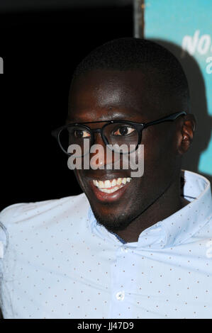 June 12th, 2017 - Paris  Cast Members attend the Ava Film Premiere. Stock Photo