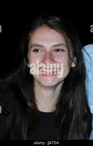 June 12th, 2017 - Paris  Cast Members attend the Ava Film Premiere. Stock Photo