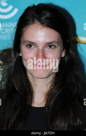 June 12th, 2017 - Paris  Cast Members attend the Ava Film Premiere. Stock Photo